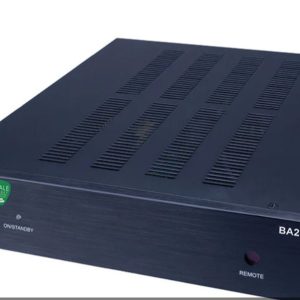 Beale Street 50W 2 Channel Amplifier (BA251) - shown from the front at an angle showing controls.