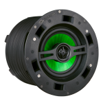 Beale Street In-Ceiling Dual Voice Coil Speaker IC6DVC - angled view