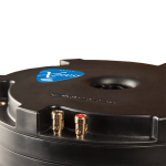 Beale Street Dual Voice Black Series - showing back of the speaker close up to show connections