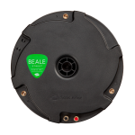 Beale Street Audio In-ceiling subwoofer ICS6-MB - showed from the back