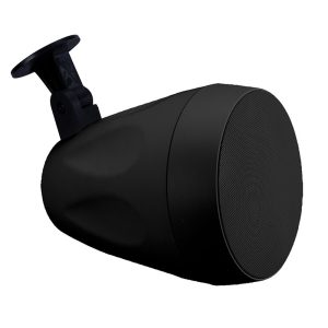 WP6V-BSC Beale Street Ceiling Speaker in black on a wall mount