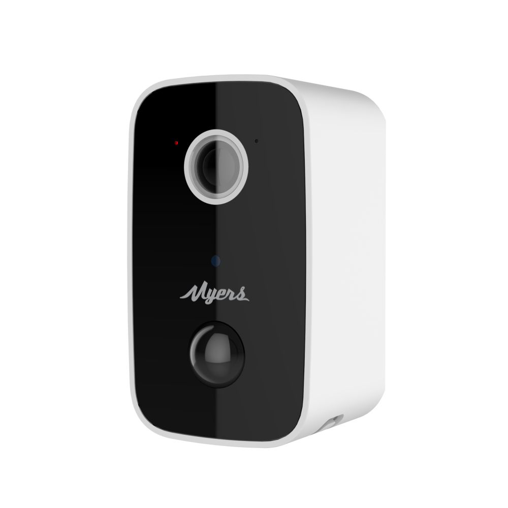 Partizan Battery 2.0MP Wire-Free IP Camera (MBC-Cubic) - showing the front and side of the unit