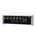 Partizan Cloud Bridge - 5.0MP for 4 cameras - view of unit from the back showing the available connections.