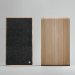 Two SOWA Pro XL Wireless Portable PA Speakers one showing front view and other showing back view.