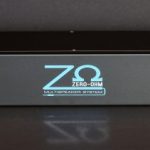 Front of Zero Ohm systems unit showing logo