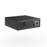 iEAST ePlay2 unit shown from the back at an angle showing the connections.