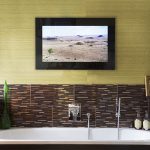 Aquavision Silhouette Black mounted in a bathroom