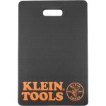 KLEIN TOOLS Tradesman Pro Standard Kneeling Pad top view showing built in handle and Klein tools logo printed on it