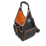 Tool Bag, Tradesman Pro™ Tool Tote - view from front t an angle showing pockets for tools