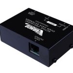 VGA over Cat5e Cat6 Extender with Audio 500 ft (280544) showing transmitter unit from the back at an angle.