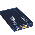 Vanco Evolution HDBaseT™ Slim Extender EVEXHDB1 Transmitter showing connections.