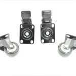 All-Rack Heavy Duty Castors / Wheels (CASTHD) - showing four castors at different angles showing views of each side.