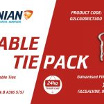 LINIAN Cable Tie Pack packaging - fireclip version