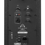Wharfedale Pro Diamond Studio Monitors - showing a Diamond Studio-7BT monitor from the back showing connections.