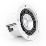 iEAST Lark103t - single Lark103t speaker shown from the front / side with no grill.