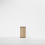 SOWA FOH Controller shown from the side with wood finish.