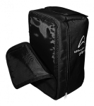 Wharfedale Pro Typhon AX8 Tour bag shown from the side with side flap open.