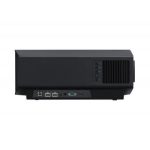Sony VPL-XW5000 4K Laser Projector in black shown from the side
