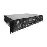 Vanco 120/240W 6-Channel Commercial Amplifier PA6X shown from the front at an angle