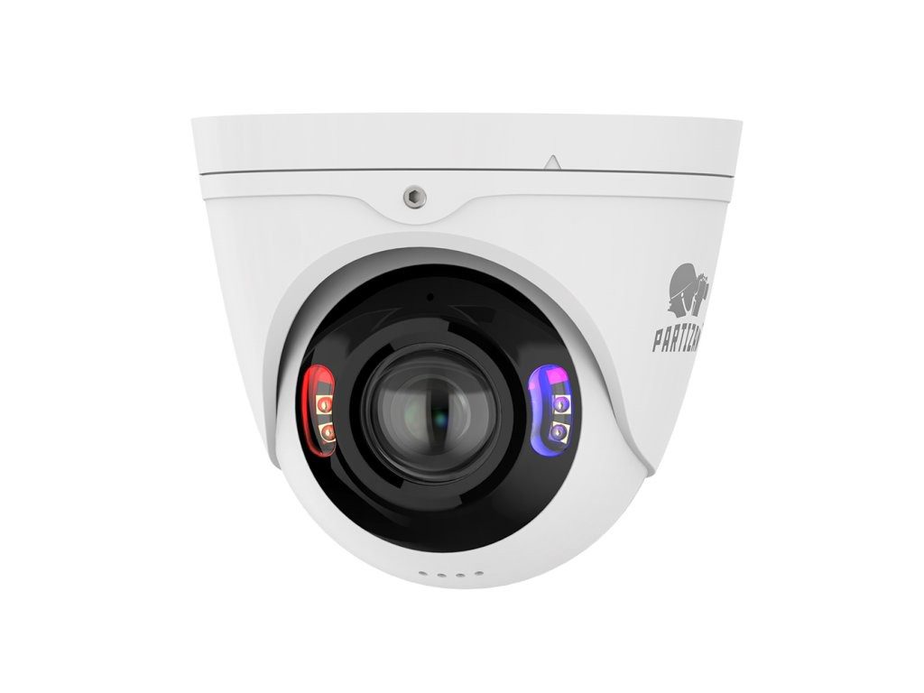 Partizan IPD-5SP-IR 8MP 4K panoramic IP camera shown at an angled front view