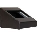 FSR DSKB-TSW-570-LS desktop touchscreen mounting shown from the side at an angle.
