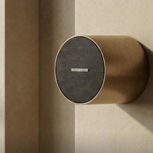 Garvan KW109 speaker installed on a wall.