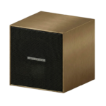 Garvan KW110 speaker shown from the front and side at an angle.