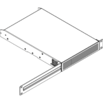 Diagram of Wharfedale Pro Rack Mount for QI125.4 - RMK-1