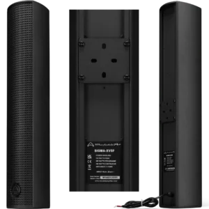 Wharfedale Pro SIGMA X Series - IP66 Rated showing several different views of the speakers