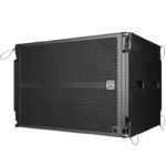 Wharfedale Pro Line Array System XLA Series XLA-118SUB showing sub unit from the front / side at an angle.