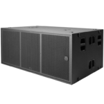 Wharfedale Pro Line Array System XLA Series XLA-221SUB showing sub unit from the front / side at an angle.