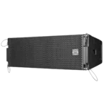Wharfedale Pro Line Array System XLA Series XLA-308 showing unit from the front and side at an angle.