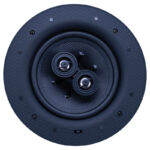 Beale Street In-Ceiling 6.5″ Dual Tweeter Speaker shown from the front