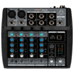 Wharfedale Pro Connect 802USB - unit shown from above showing all the controls.